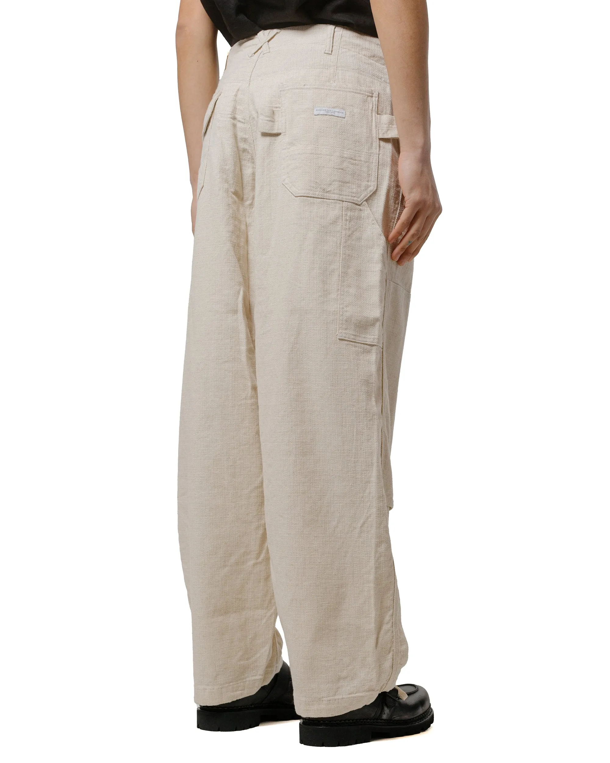 Engineered Garments Painter Pant Natural Cl Java Cloth Floral Pattern Style