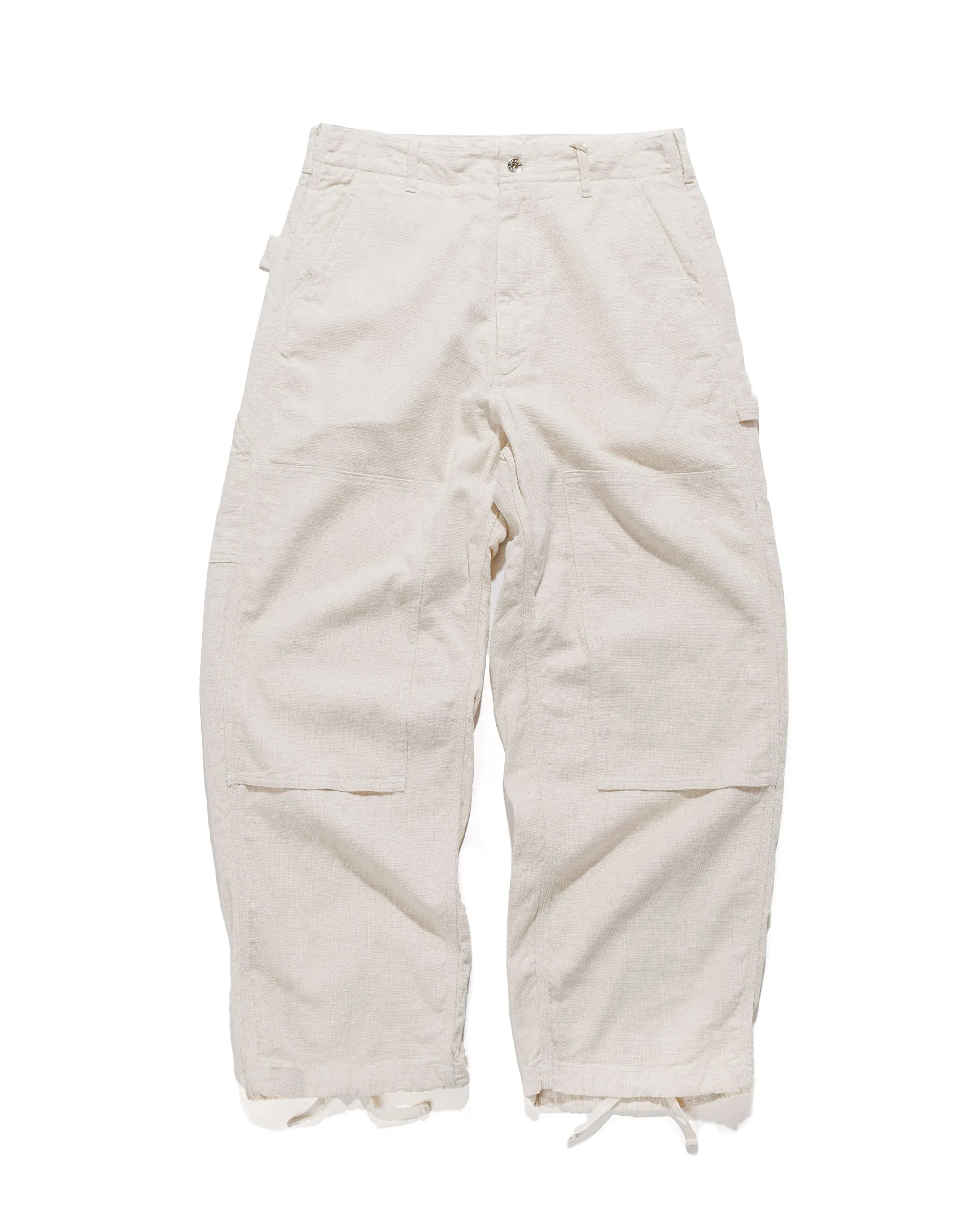Engineered Garments Painter Pant Natural Cl Java Cloth Natural Bend Comfortable International