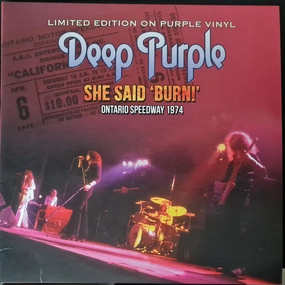 Deep Purple C She Said 'Burn!' (Ontario Speedway 1974)-COLOURED LP  (Arrives in 4 Days) hi-fi equalizer with spectrum,hi-fi music system with turntable,hi-fi dual speaker setup