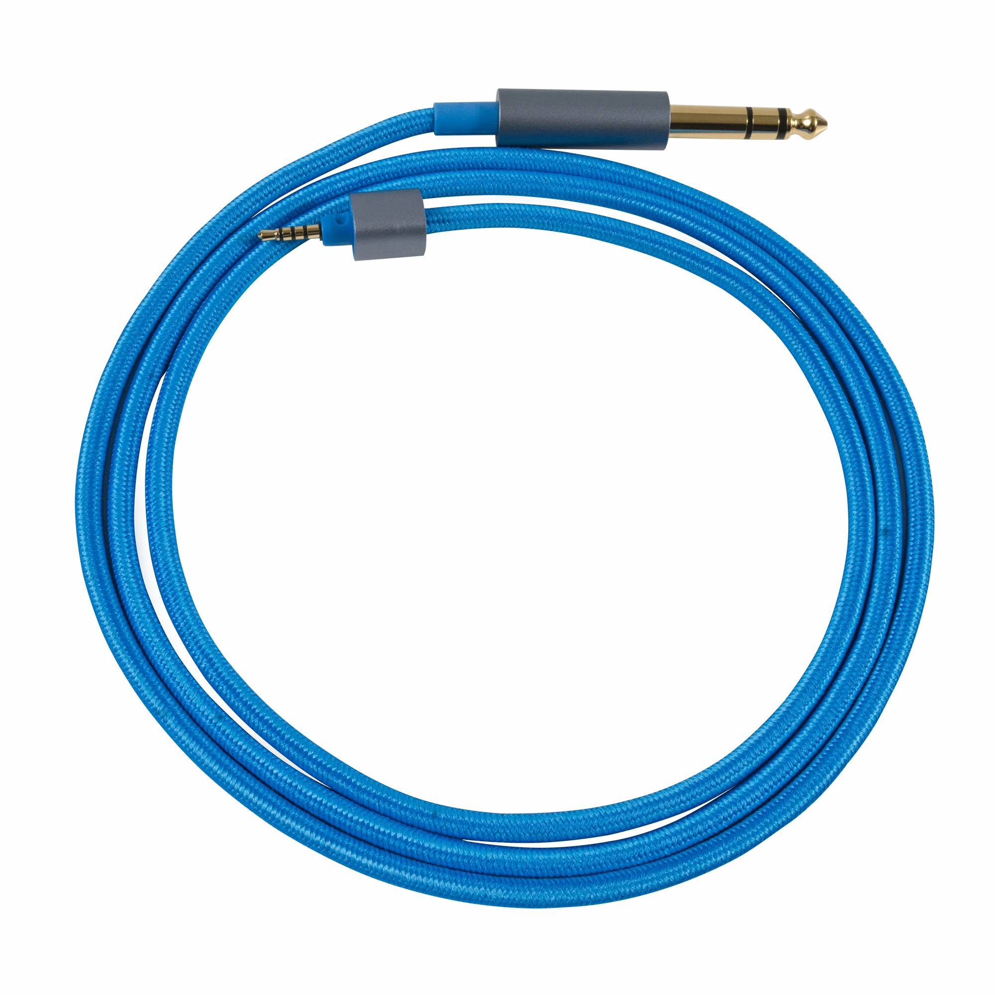 Dekoni Audio Ensemble Presplit Blue Nylon Headphone Cable