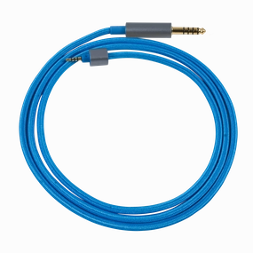 Dekoni Audio Ensemble Presplit Blue Nylon Headphone Cable hi-fi hi-res music player,hi-fi FLAC player,hi-fi DSD player