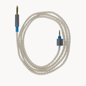 Dekoni Audio Ensemble Presplit Silver Braided Headphone Cable hi-fi hi-res music player,hi-fi FLAC player,hi-fi DSD player