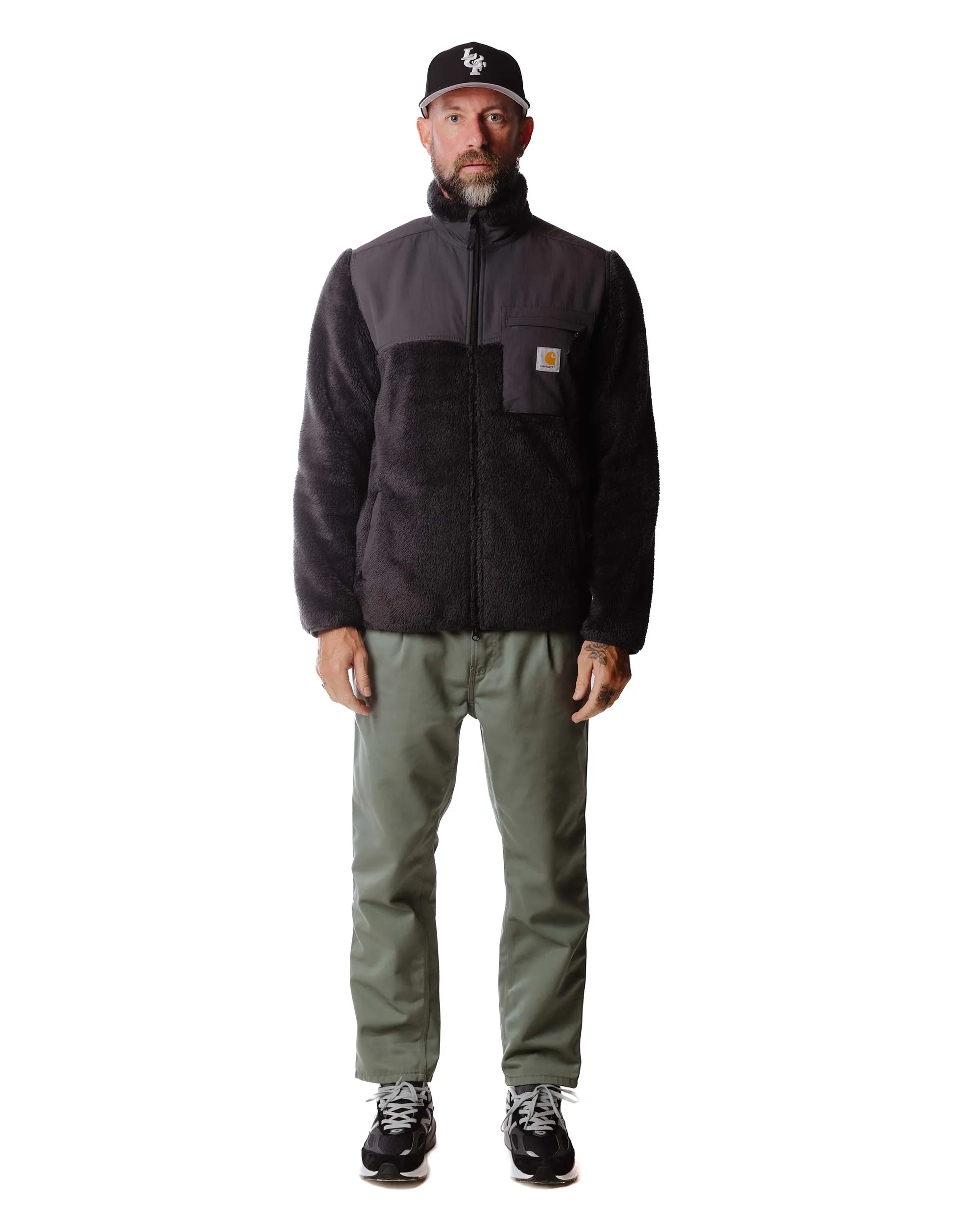 Carhartt W.I.P. Abbott Pant Smoke Green Comfortable Rocky