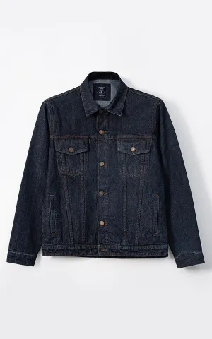 Snacks Performance Optimization Denim Full Sleeve Jacket Blue