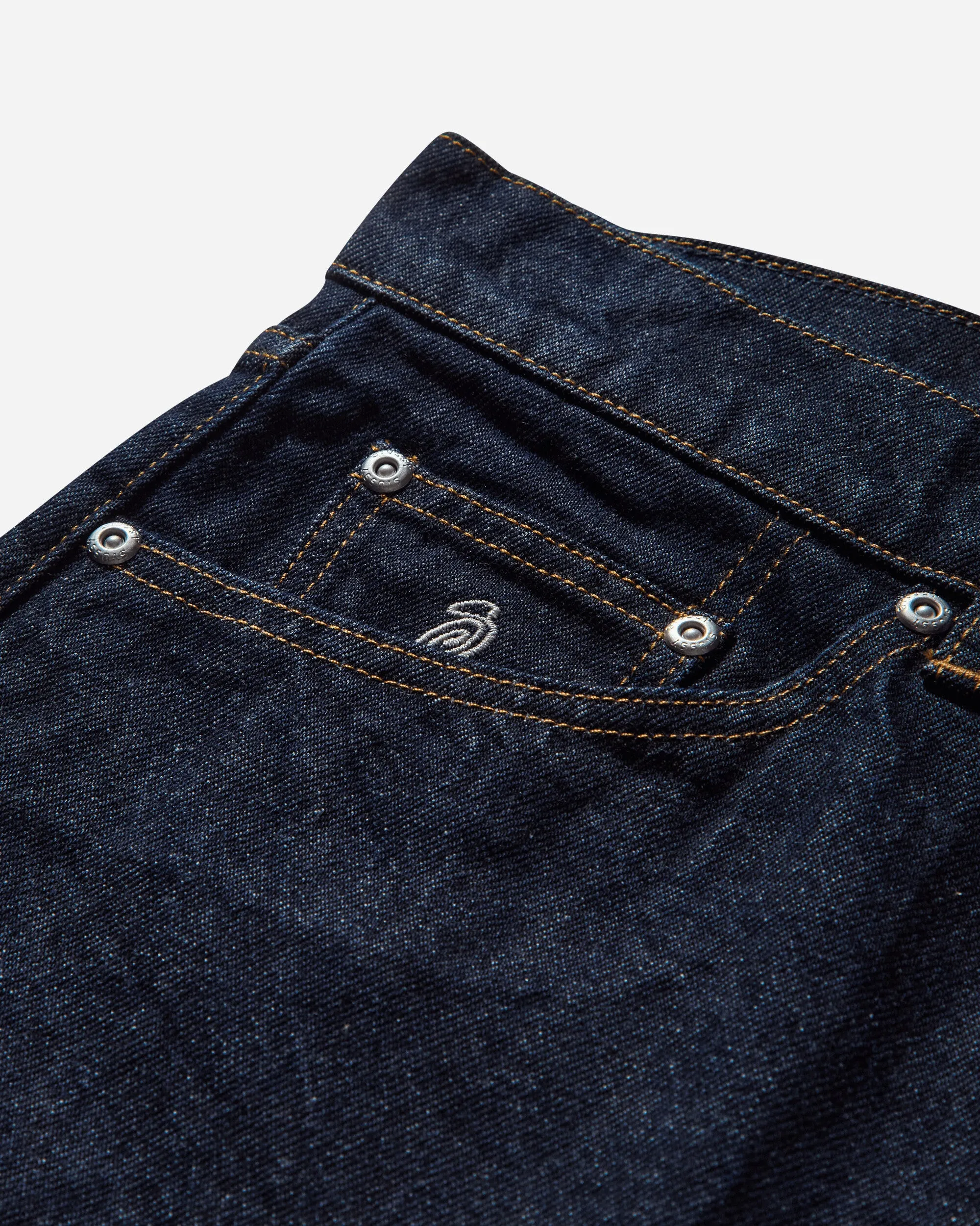 Heavy Flannel Men'S New Classic Jeans  Rinsed Indigo