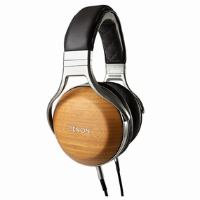 Denon AH-D9200 Reference Over-Ear Premium Headphone (Bamboo) hi-fi unbalanced input,hi-fi signal purity,hi-fi acoustic panel