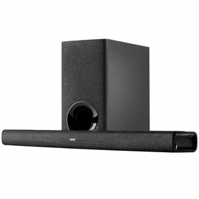 Denon DHT-S416 Soundbar with Wireless Subwoofer (Each) hi-fi analog preamp,hi-fi dynamic range audio,hi-fi stereo for TV