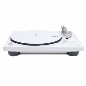 Denon: DP-400 Semi-Automatic Turntable - White (DP400WT) hi-fi digital music server,hi-fi speaker wall mount,hi-fi amp upgrade