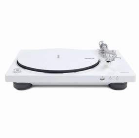 Denon: DP-450USB Turntable - White (DP450USBWT) hi-fi digital music server,hi-fi speaker wall mount,hi-fi amp upgrade