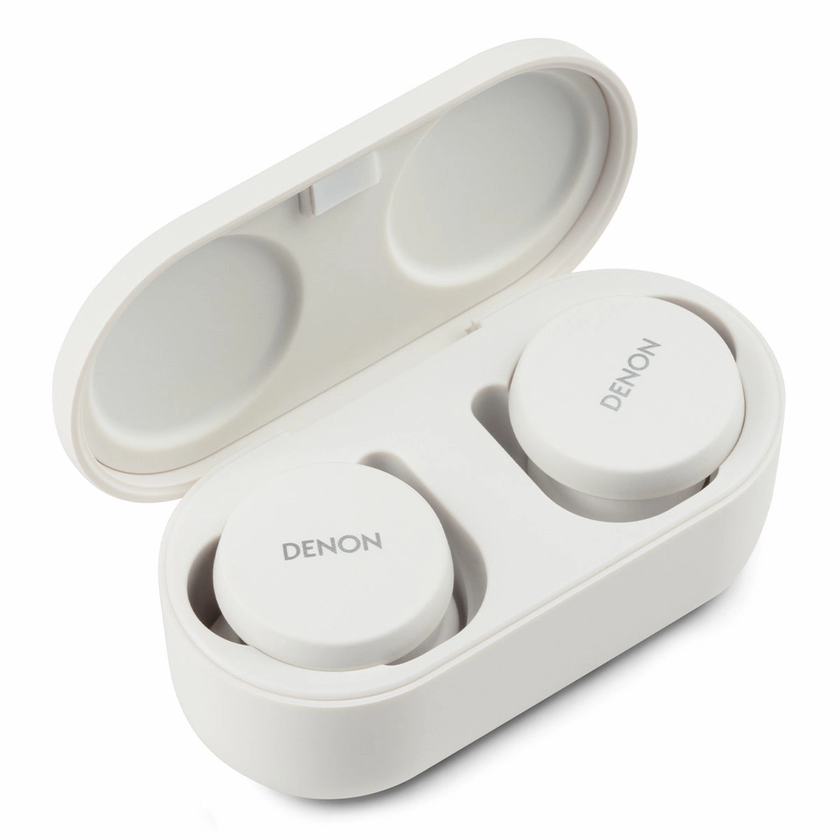 Denon PerL True Wireless Earbuds with Active Noise Cancellation & Adaptive Acoustic Technology (White)