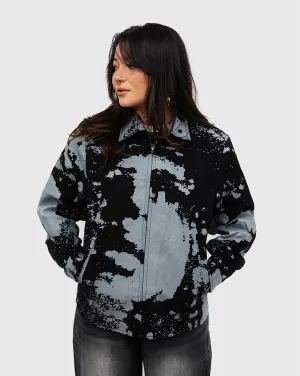 Comfortable Showcase Carpet Mademoiselle Work Jacket - Black/Grey