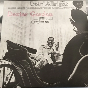 Dexter Gordon  Doin' Allright (Arrives in 4 days)