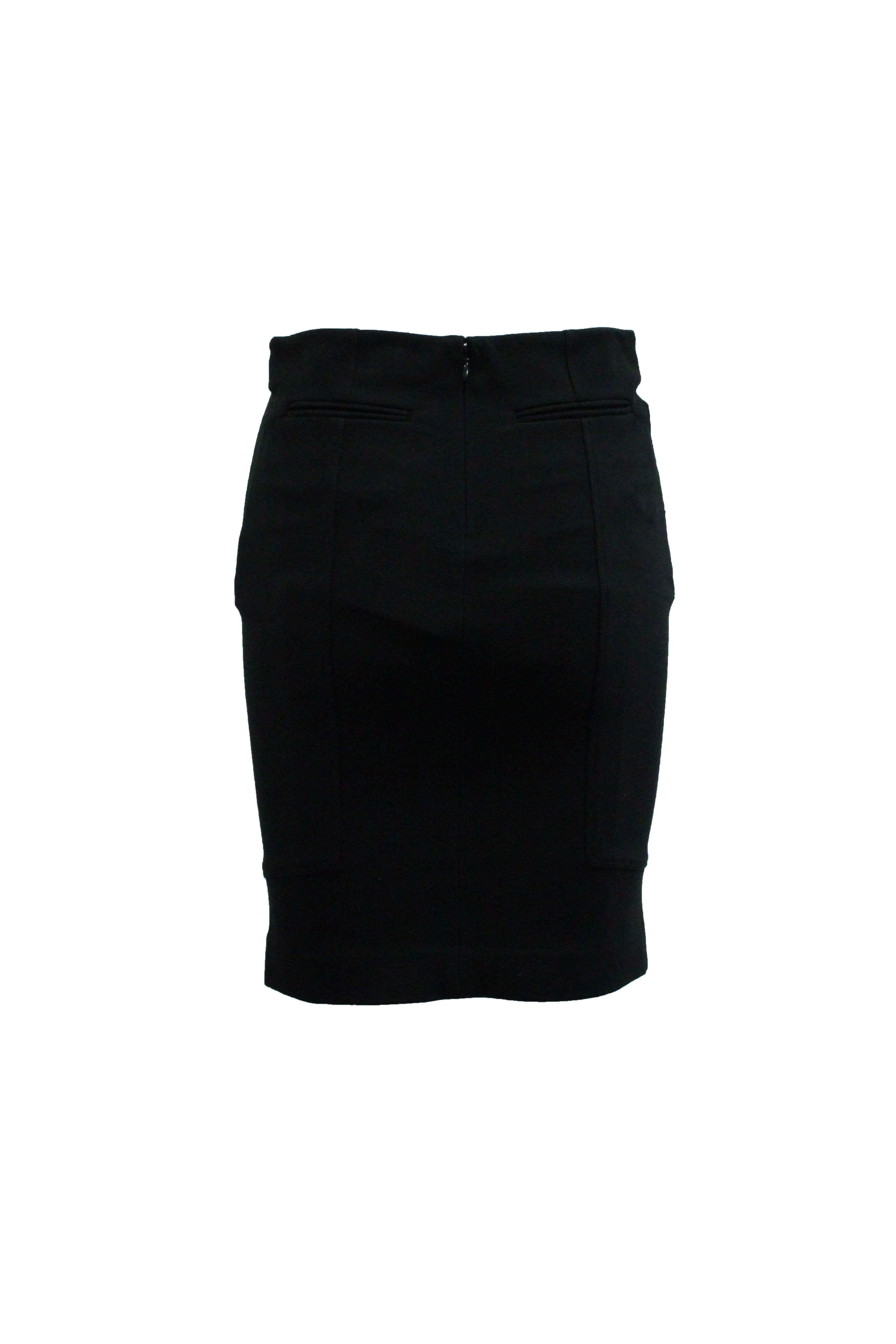 Diane Von Furstenberg Jupe Midi Leona en Viscose Noire