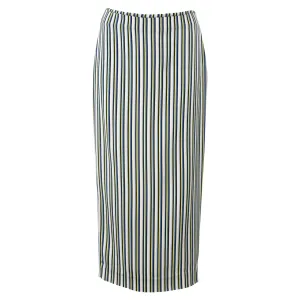 Jupe mi-longue rayée Diane von Furstenberg en viscose multicolore
