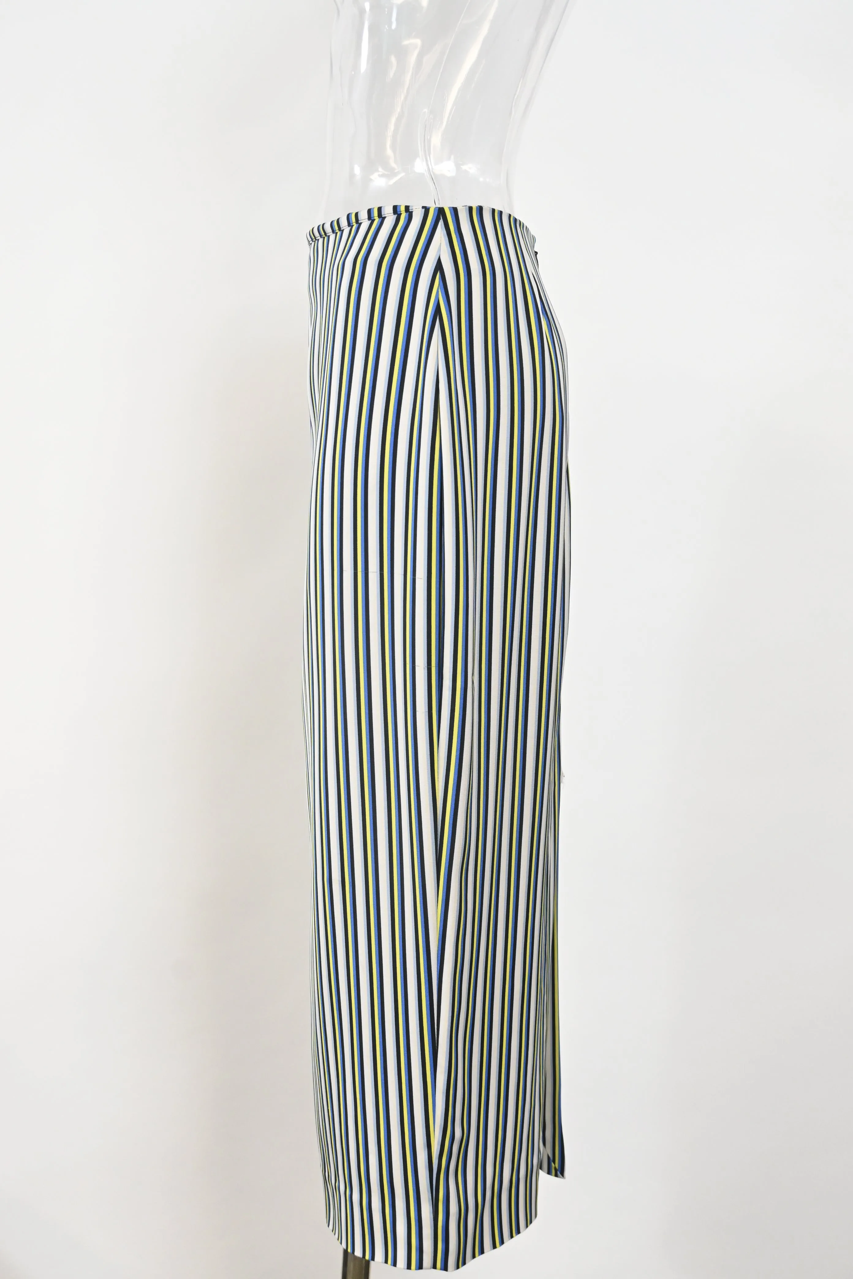 Jupe mi-longue rayée Diane von Furstenberg en viscose multicolore