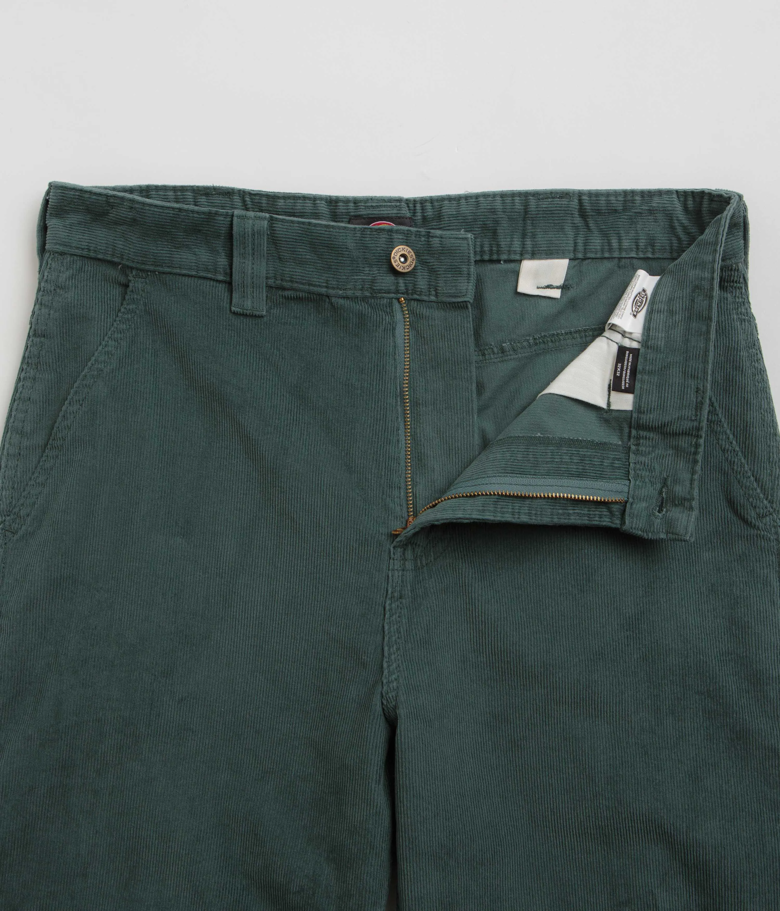 Pantalon de travail en velours côtelé Dickies - Vert Lincoln Dickies