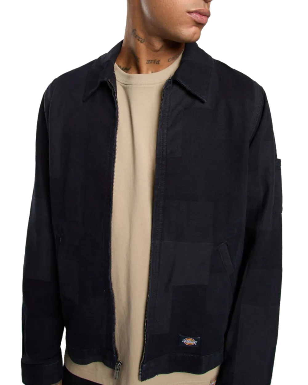 Veste Eisenhower Jacquard Dickies en Rinsed