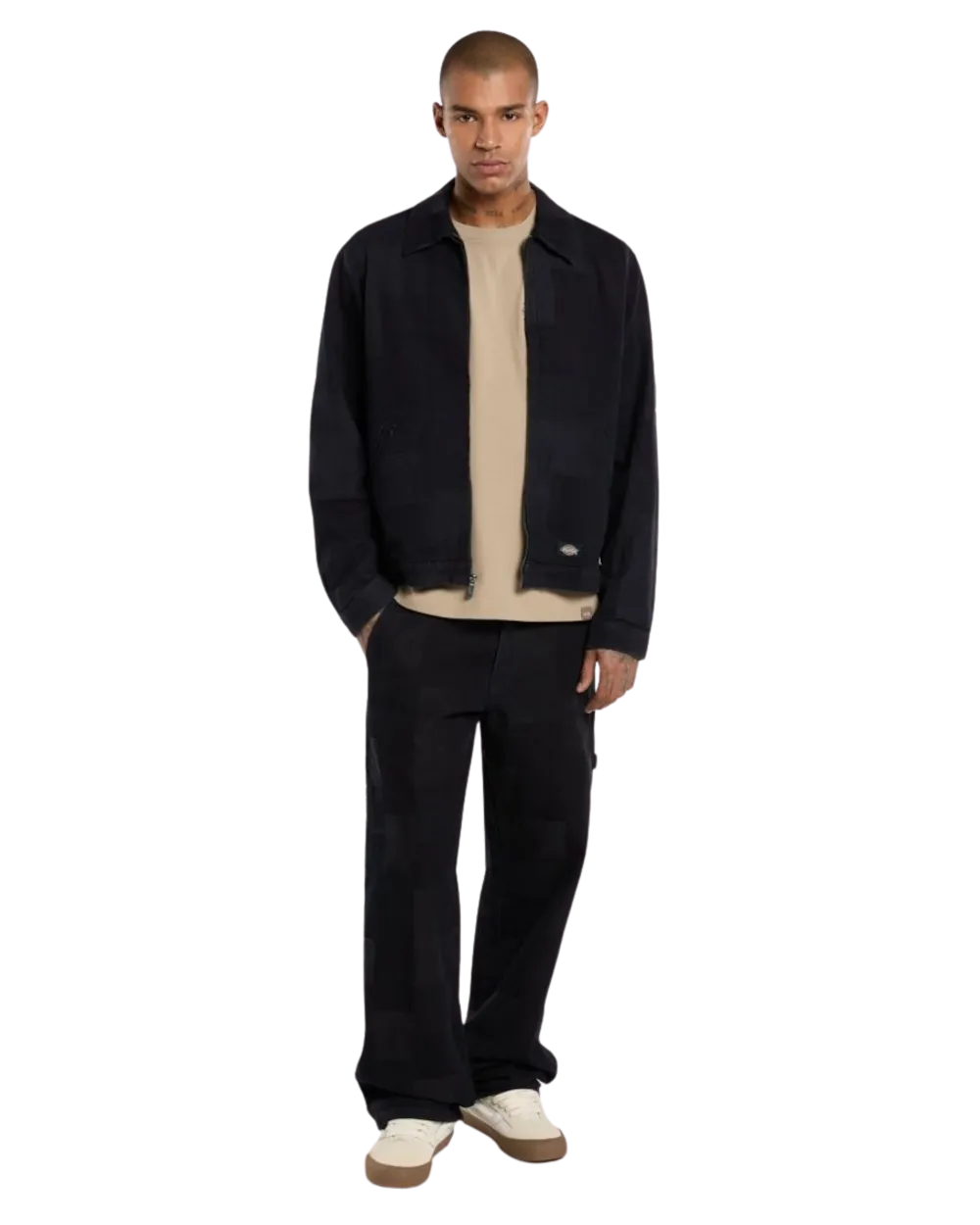 Veste Eisenhower Jacquard Dickies en Rinsed