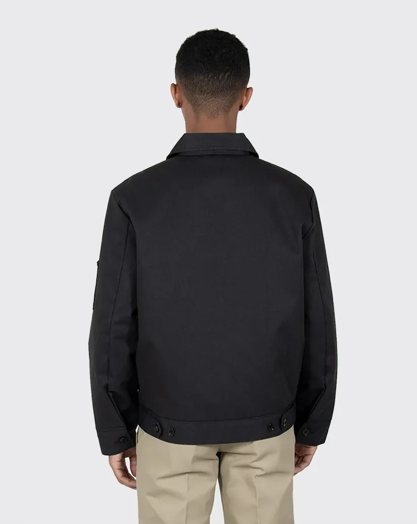 Cast Finish Dickies Lined Eisenhower Jacket - Black