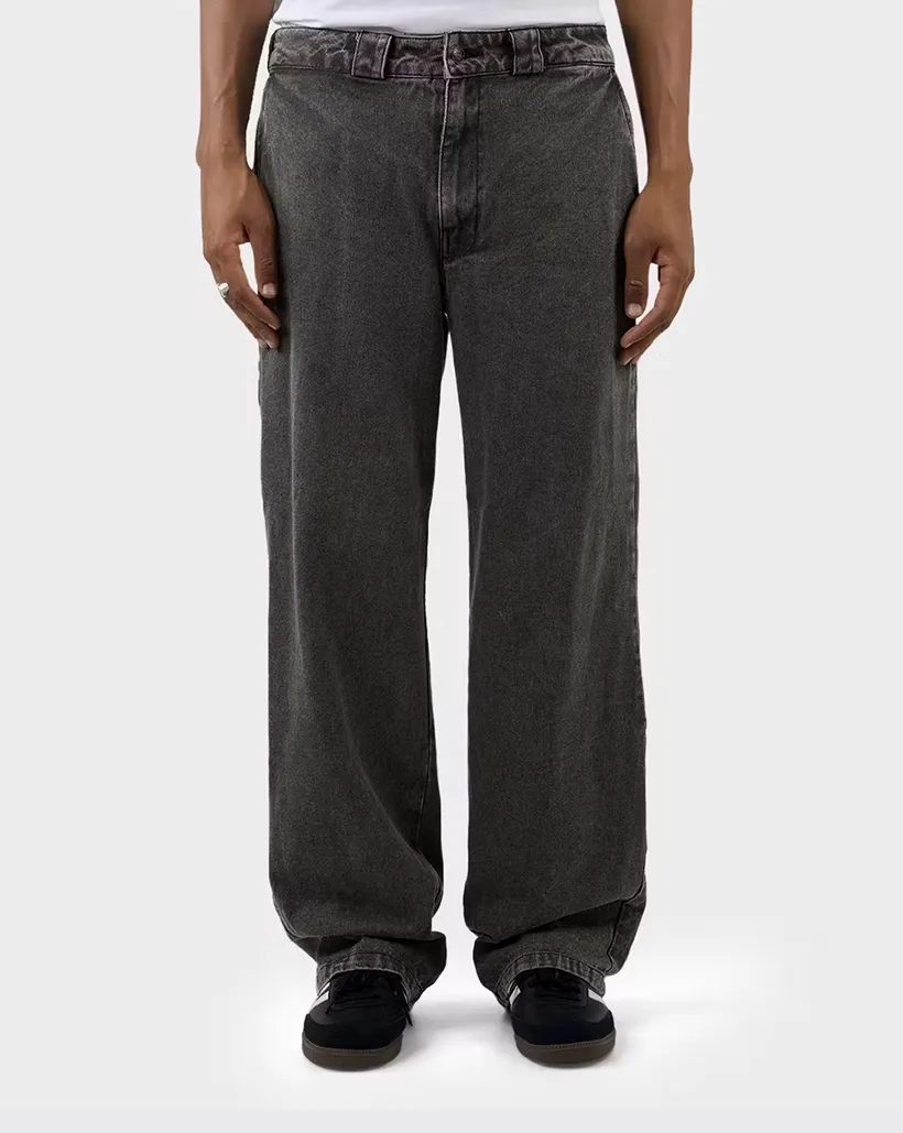 Dickies Loose Fit Aged Denim Jean - Stone Washed Transparent Comfortable Replacement
