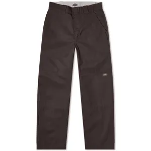 Pantalon de travail Dickies à genoux renforcés coupe ample Longueur 32 - Marron foncé Vêtements Dickies