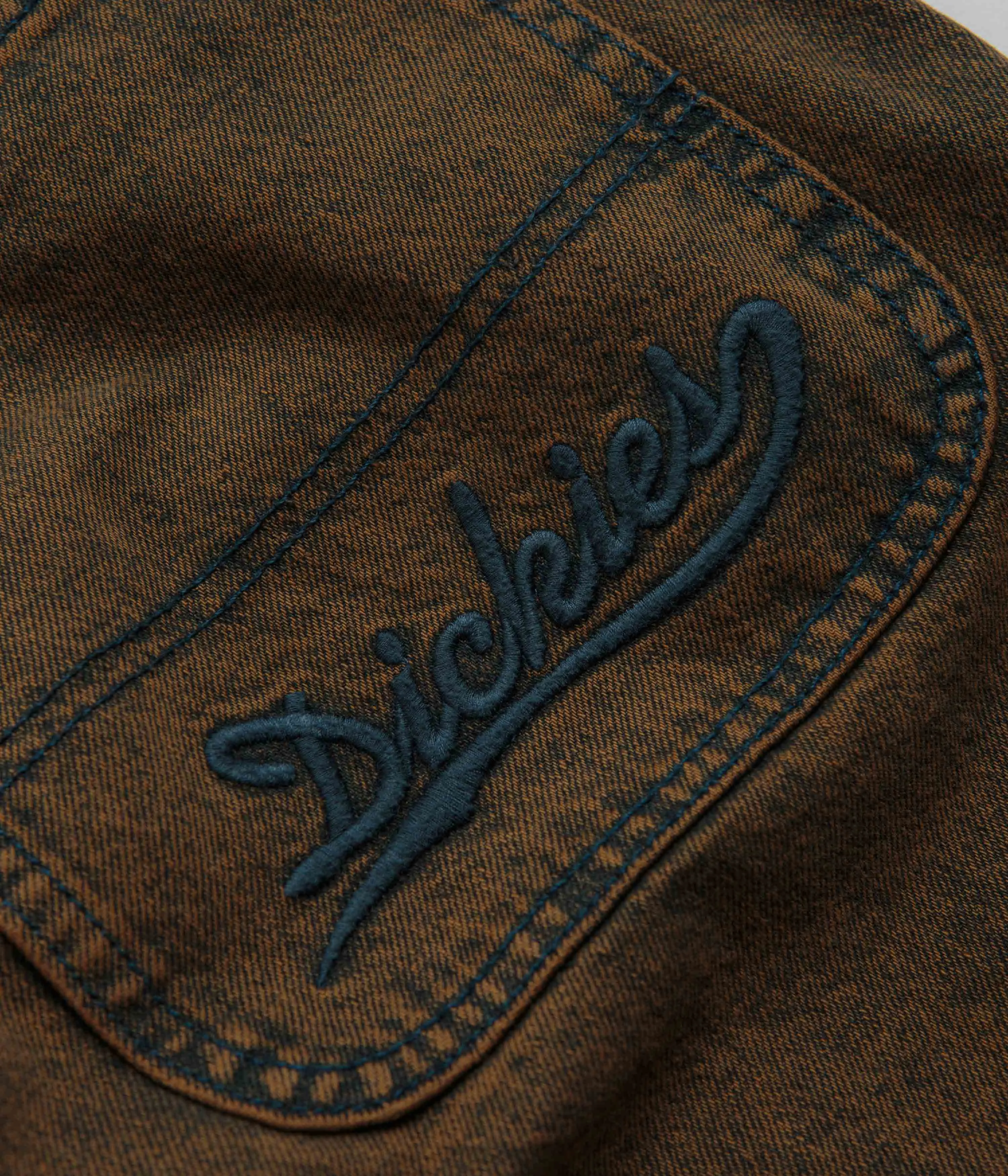 Dickies Jeans Loose Wave - Teinte Indigo Brun Dickies