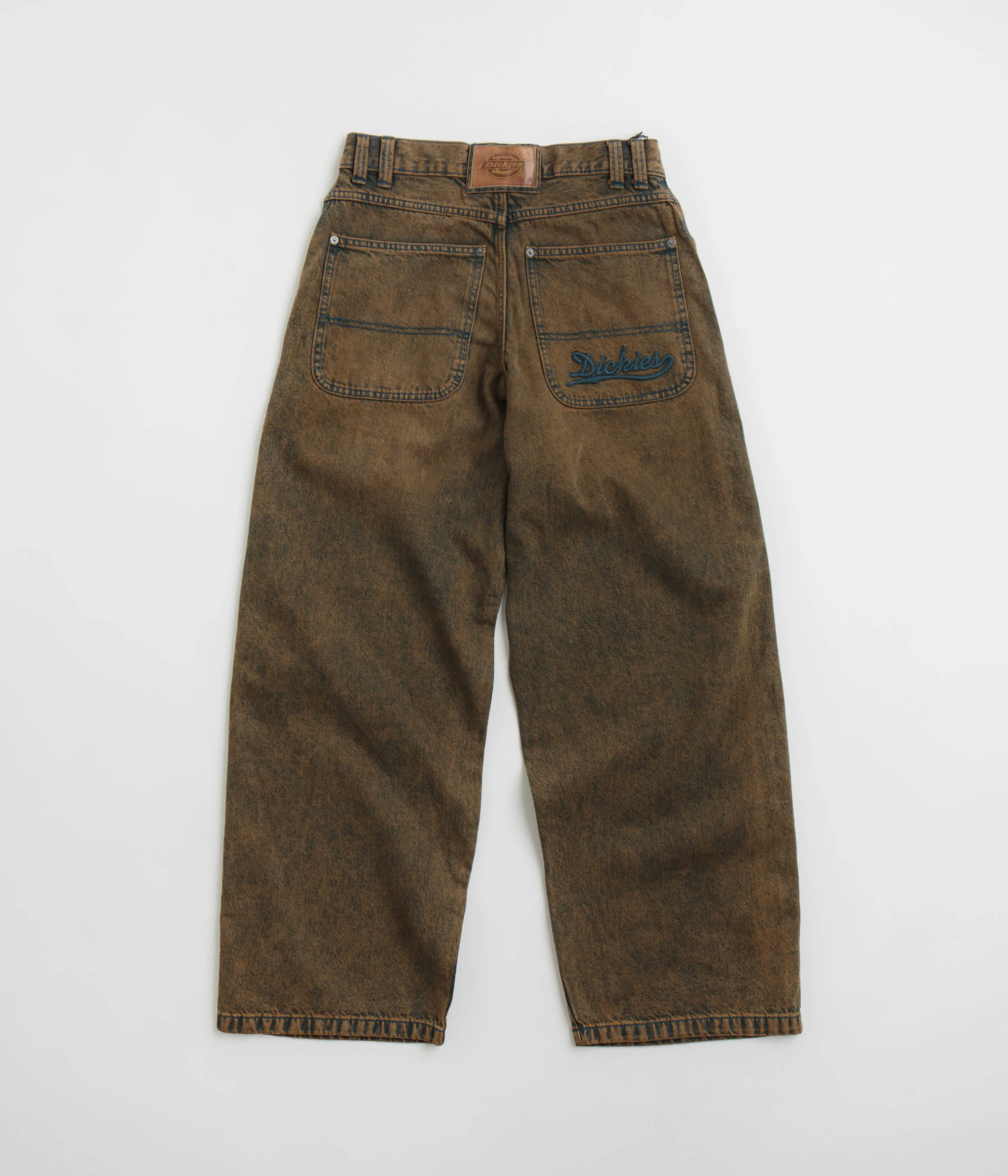 Dickies Jeans Loose Wave - Teinte Indigo Brun Dickies