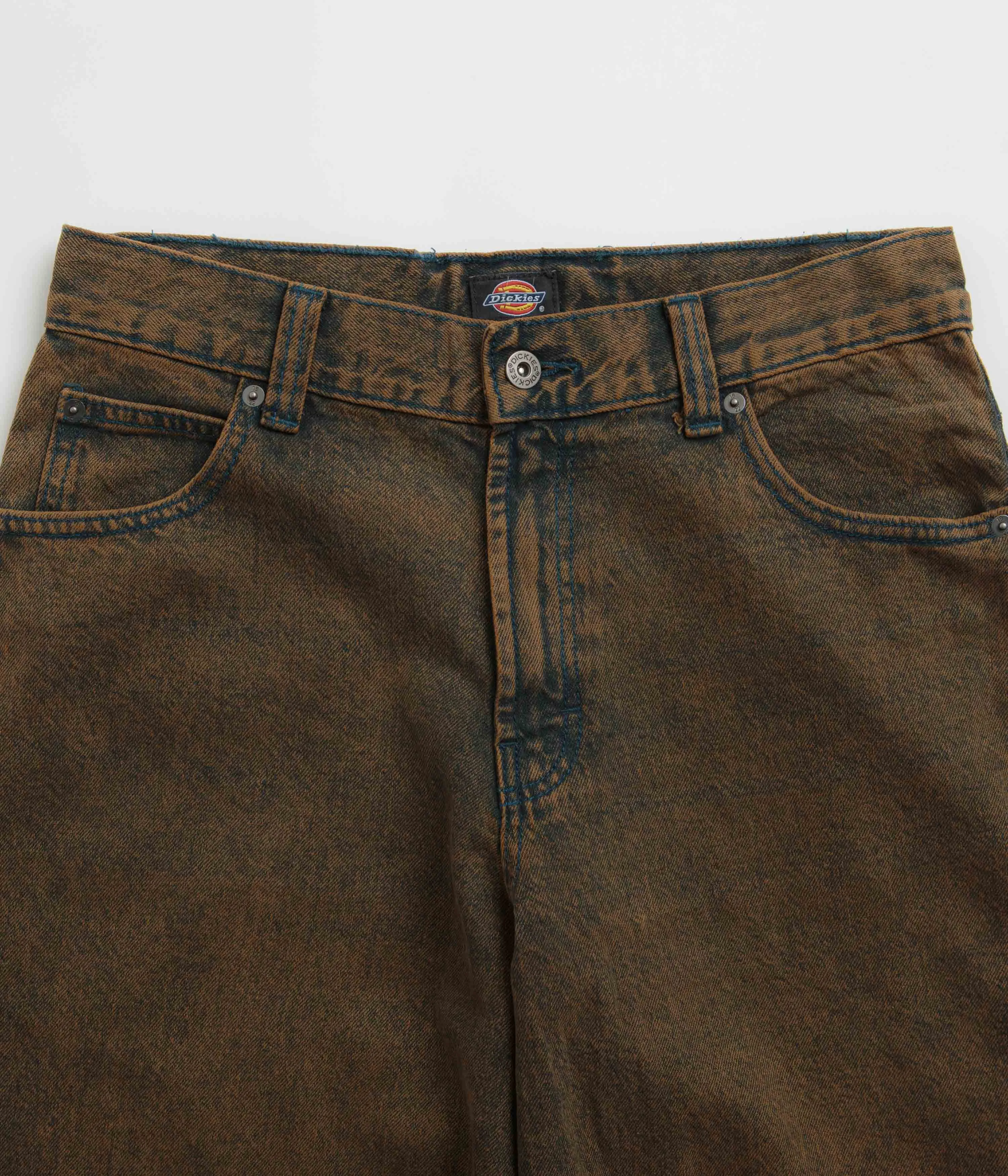 Dickies Jeans Loose Wave - Teinte Indigo Brun Dickies