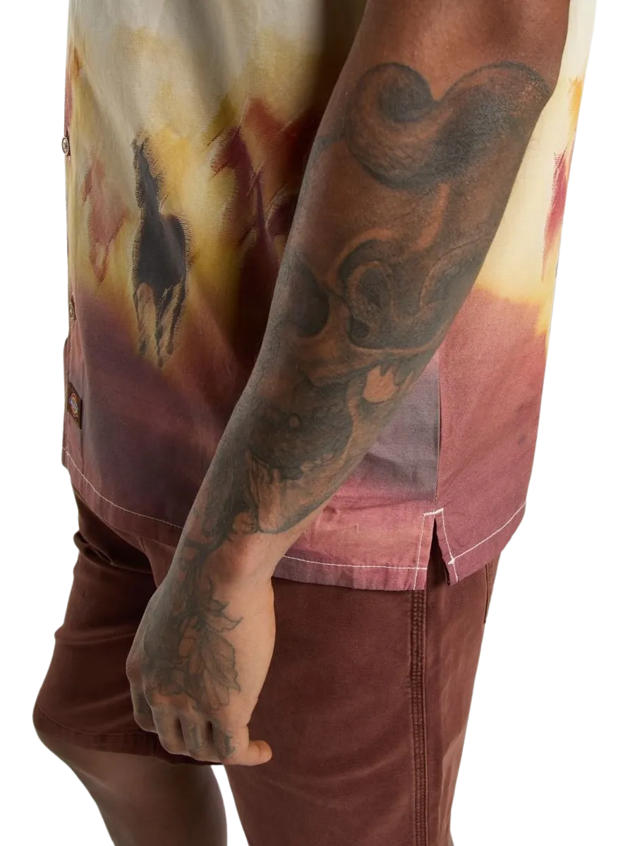 Chemise Dickies Running Wild en Buff Chêne