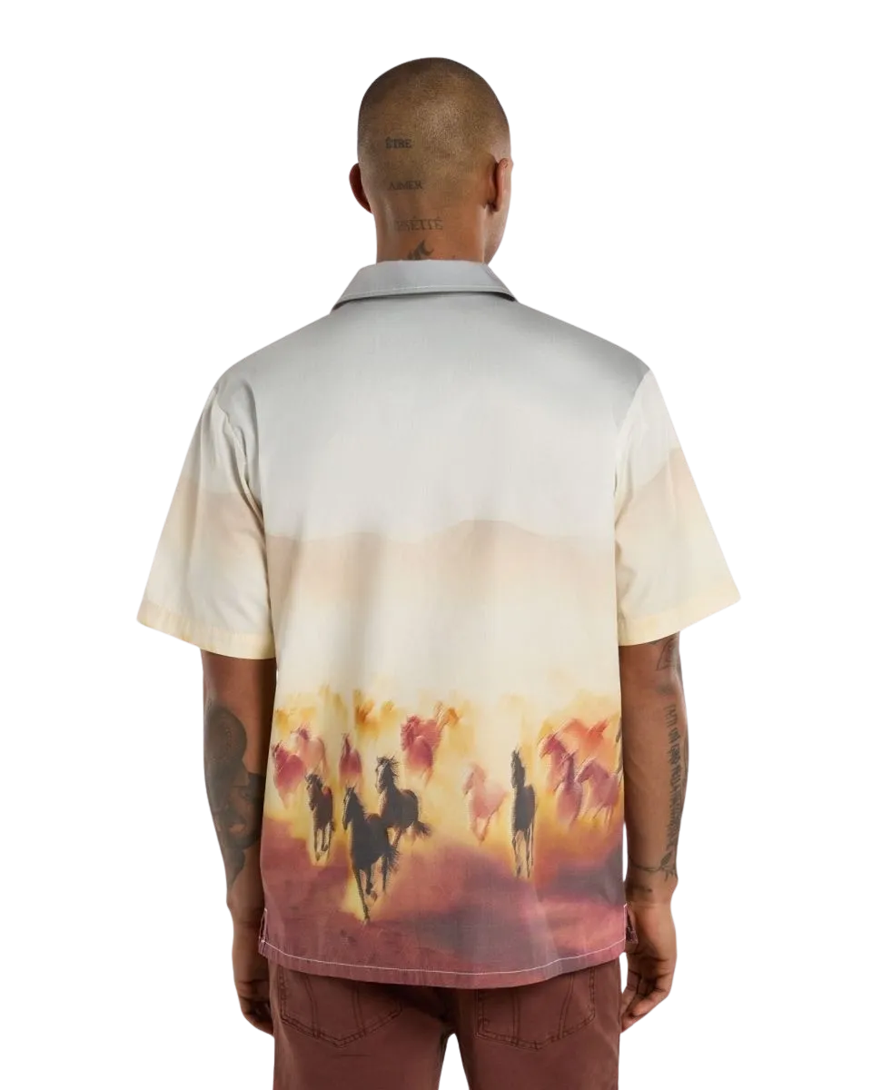 Chemise Dickies Running Wild en Buff Chêne