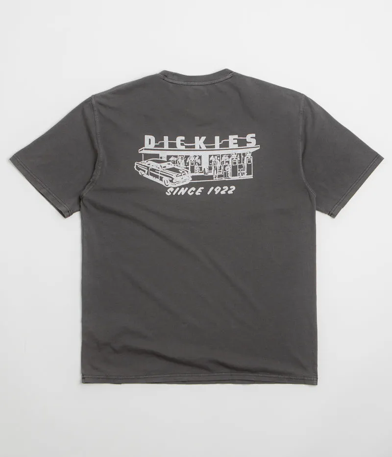 T-shirt de la station-service Dickies - Noir Dickies