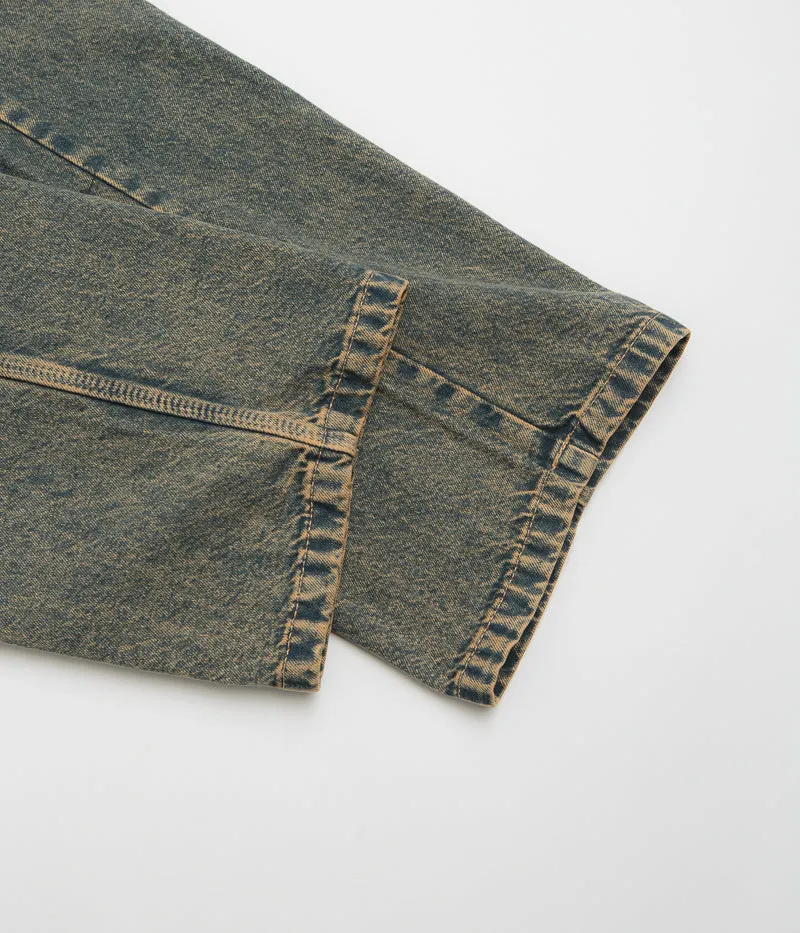 Dickies Stevensville Pantalon de Carpenter - Indigo Délavé Jaune Dickies