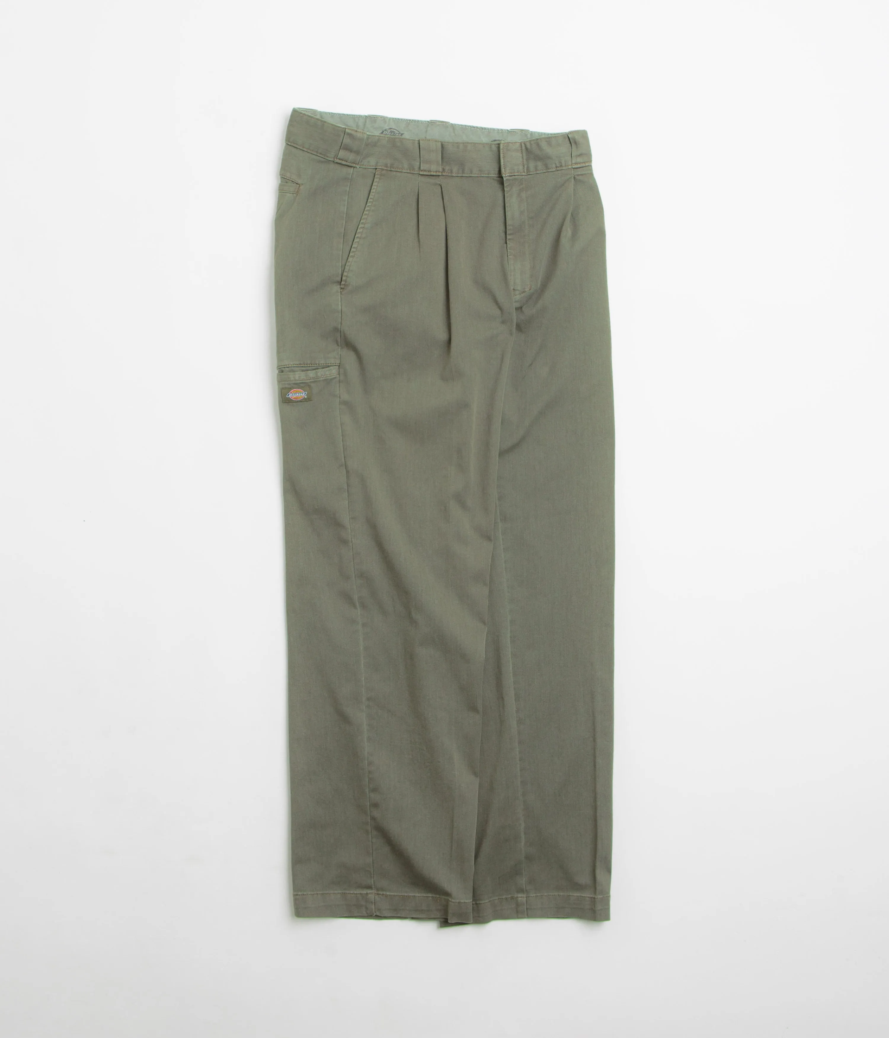 Pantalon de travail plissé Dickies Unionville - Vert militaire Dickies