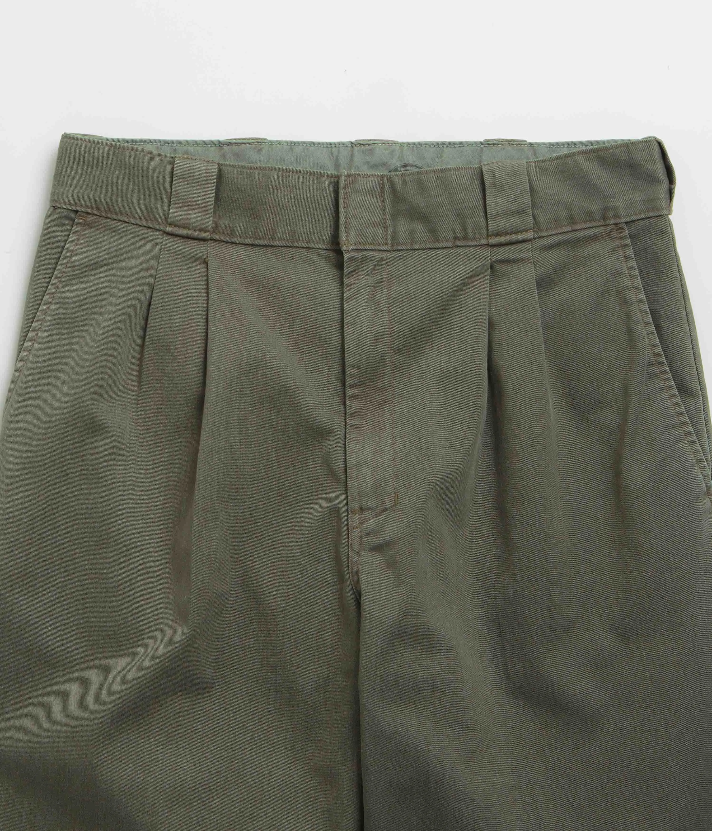 Pantalon de travail plissé Dickies Unionville - Vert militaire Dickies