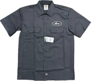 Chemise de travail Dickies X Menu S/S - Charbon Vêtements Dickies