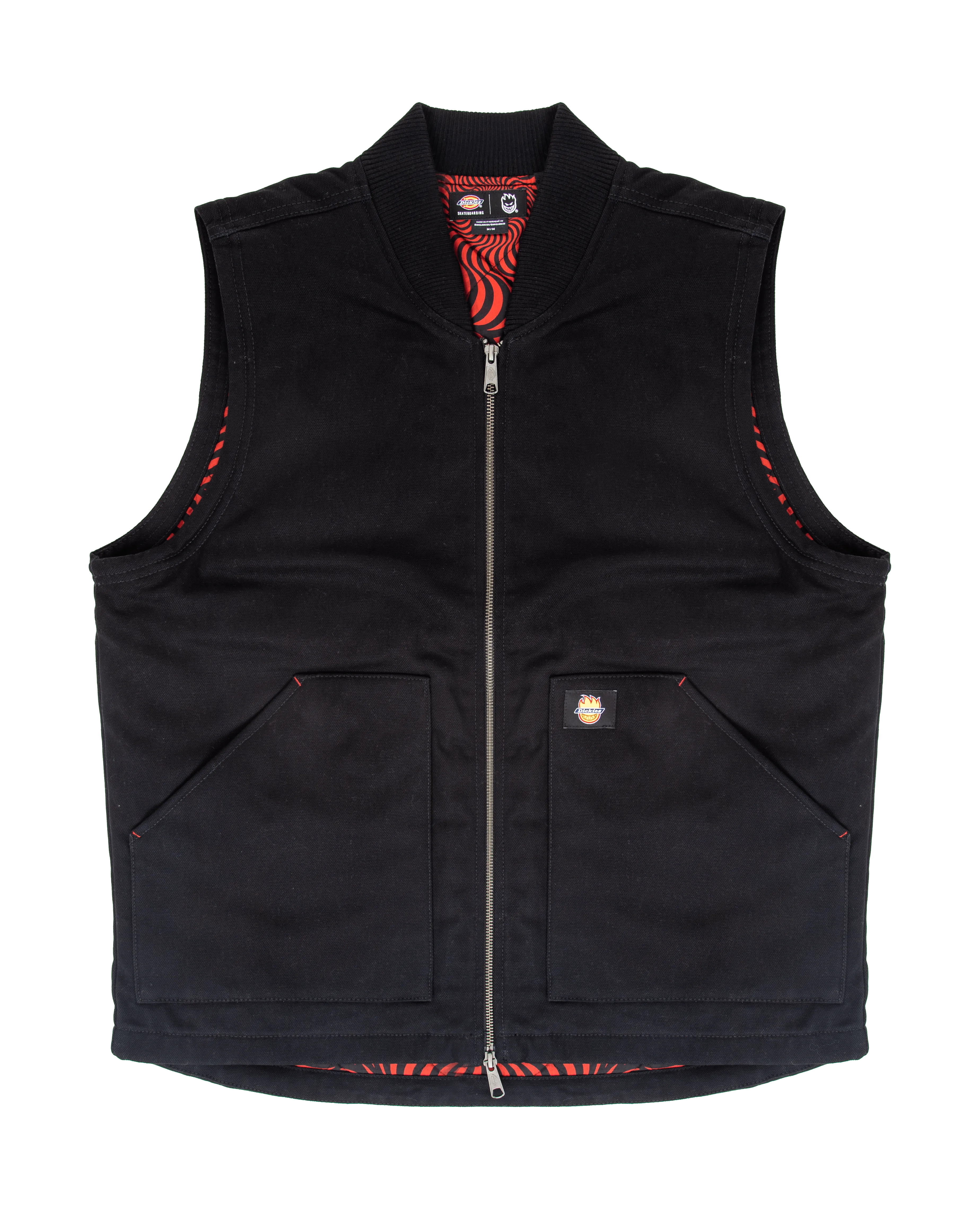 Gilet Dickies X Spitfire en Noir