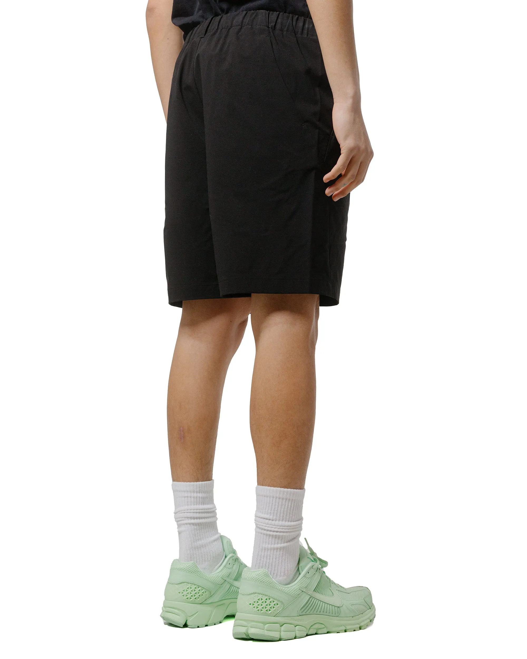 Goldwin One Tuck Tapered Light Stretch Shorts Black Comfortable Costume Authenticity