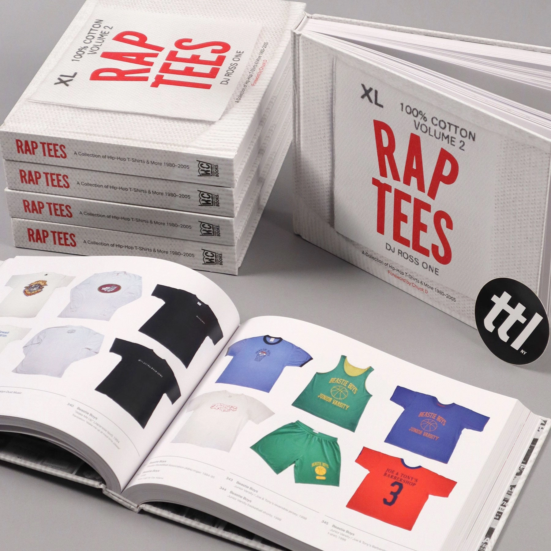 DJ Ross One: Rap Tees Vol. 2 - Hip-Hop T-Shirts & More 1980-2005 Book - Signed Copy