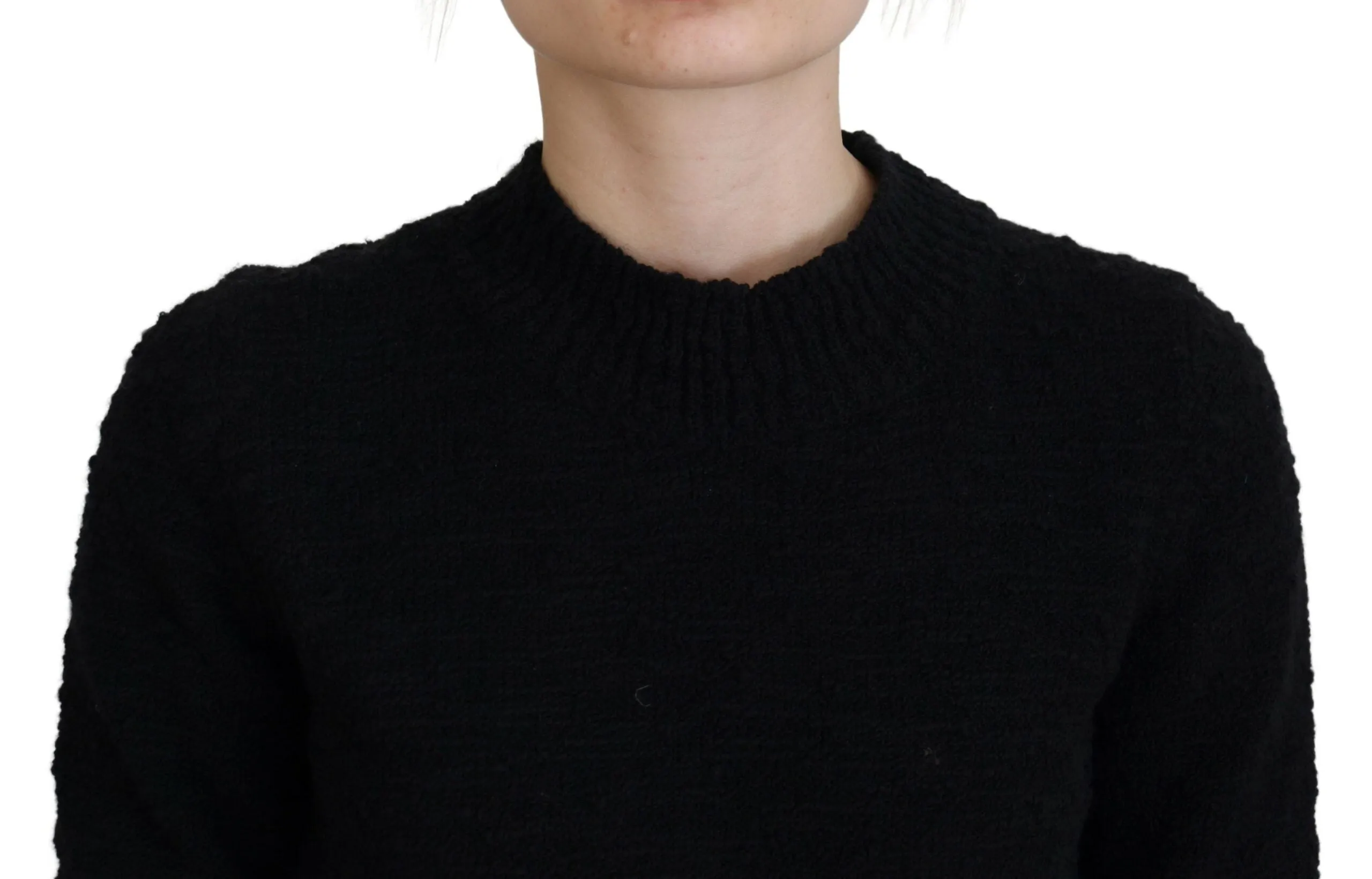 Pull élégant en laine vierge pour femmes Dolce & Gabbana
