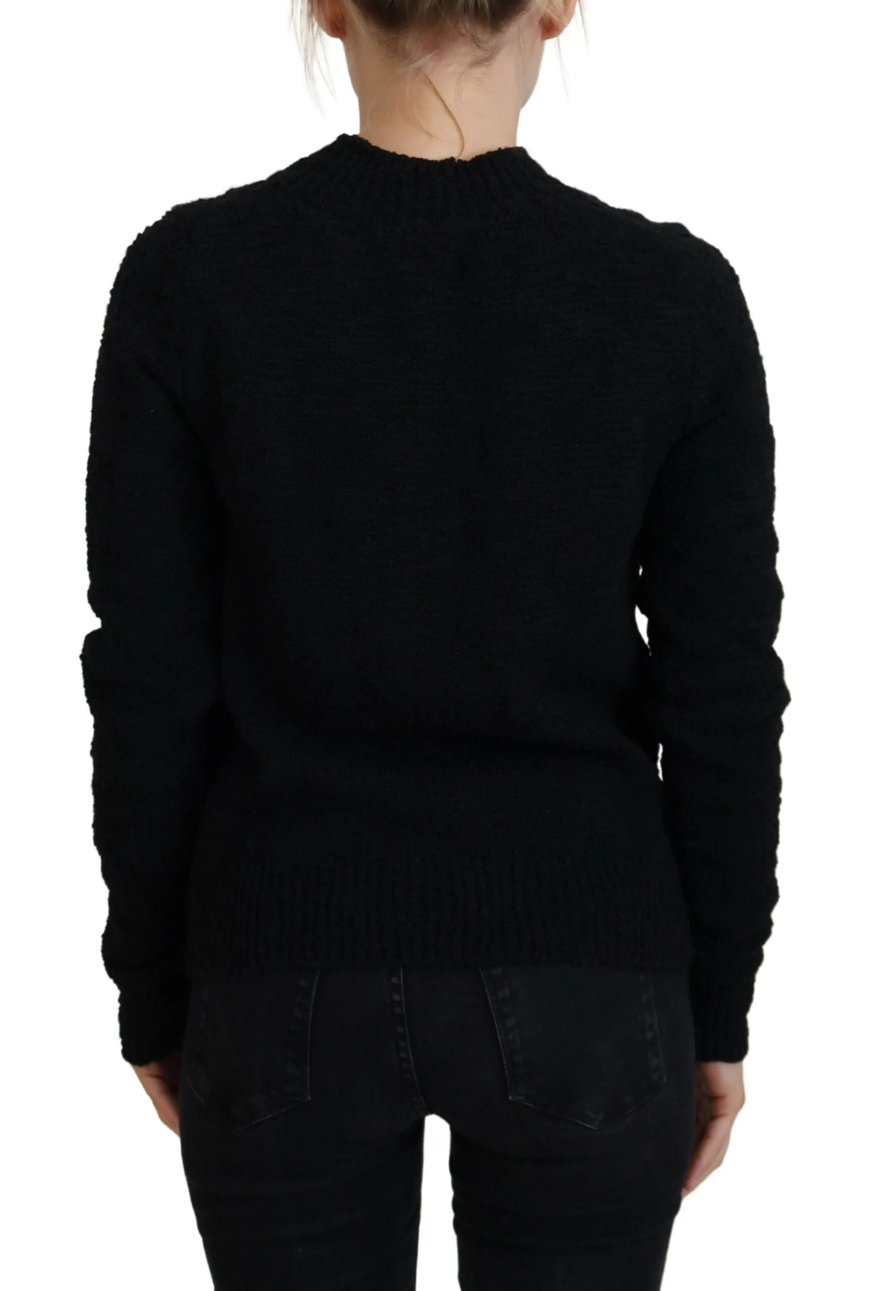 Pull élégant en laine vierge pour femmes Dolce & Gabbana