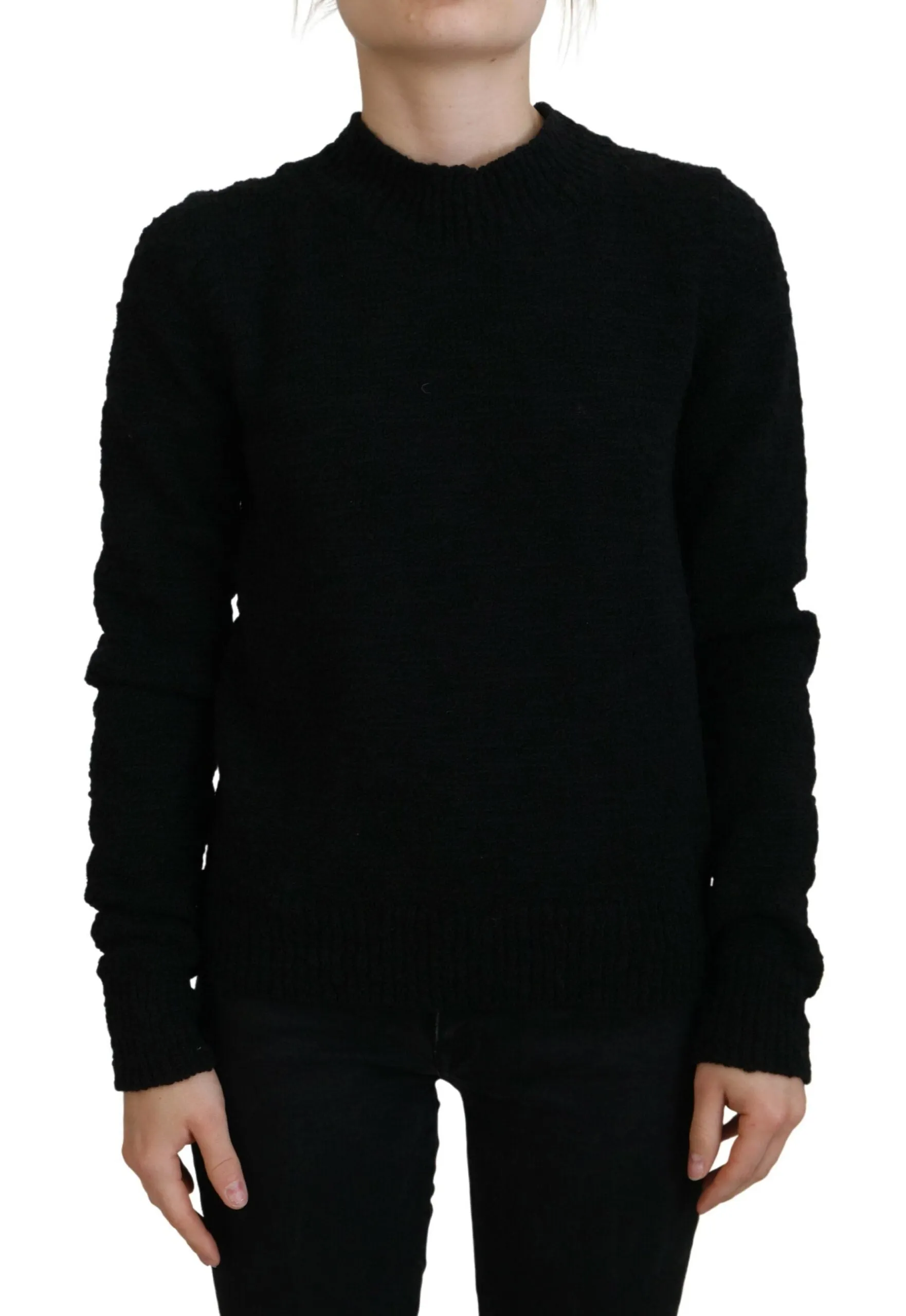 Pull élégant en laine vierge pour femmes Dolce & Gabbana