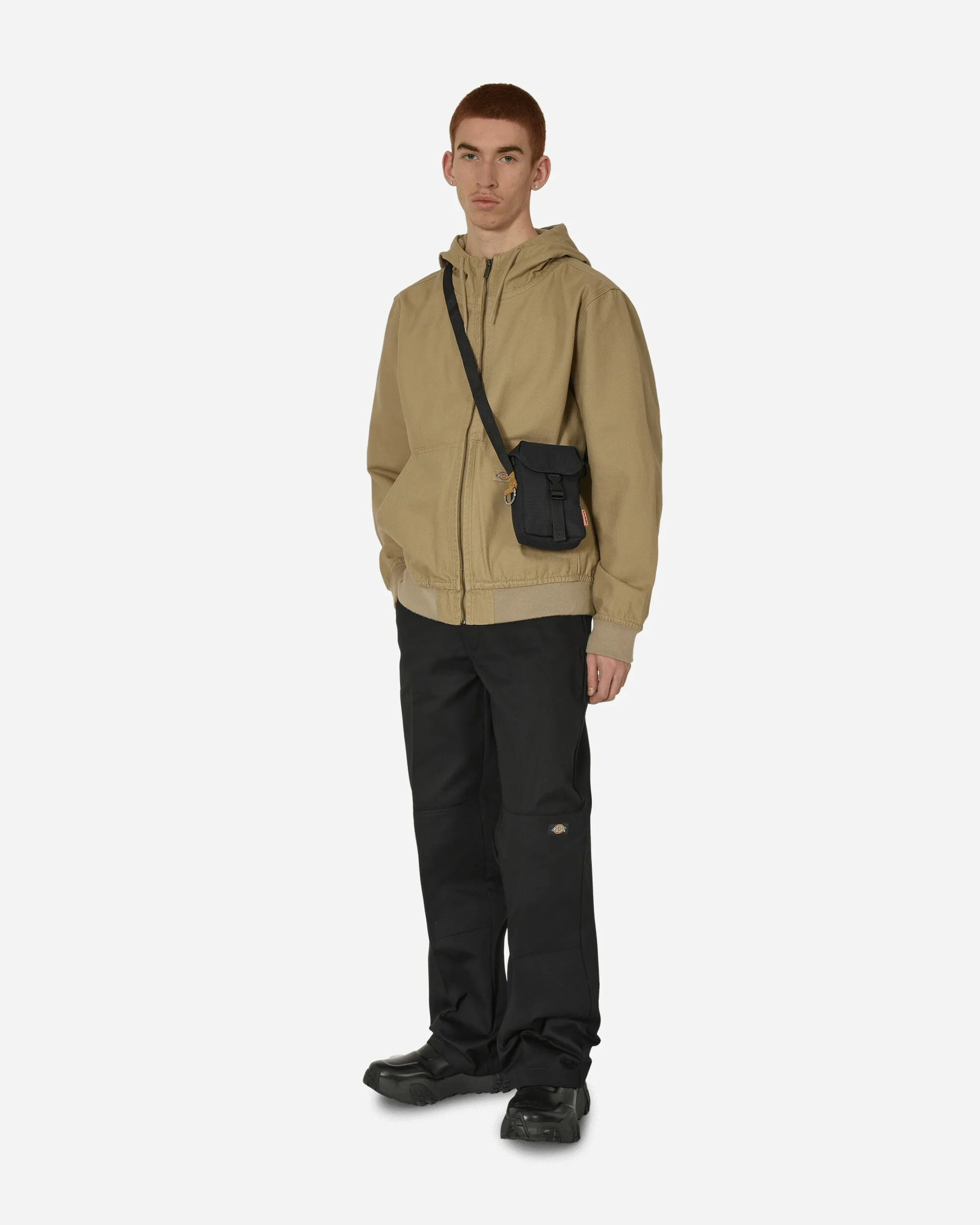 Breathable Upper Material Hard - wearing Double Knee Work Pants Black