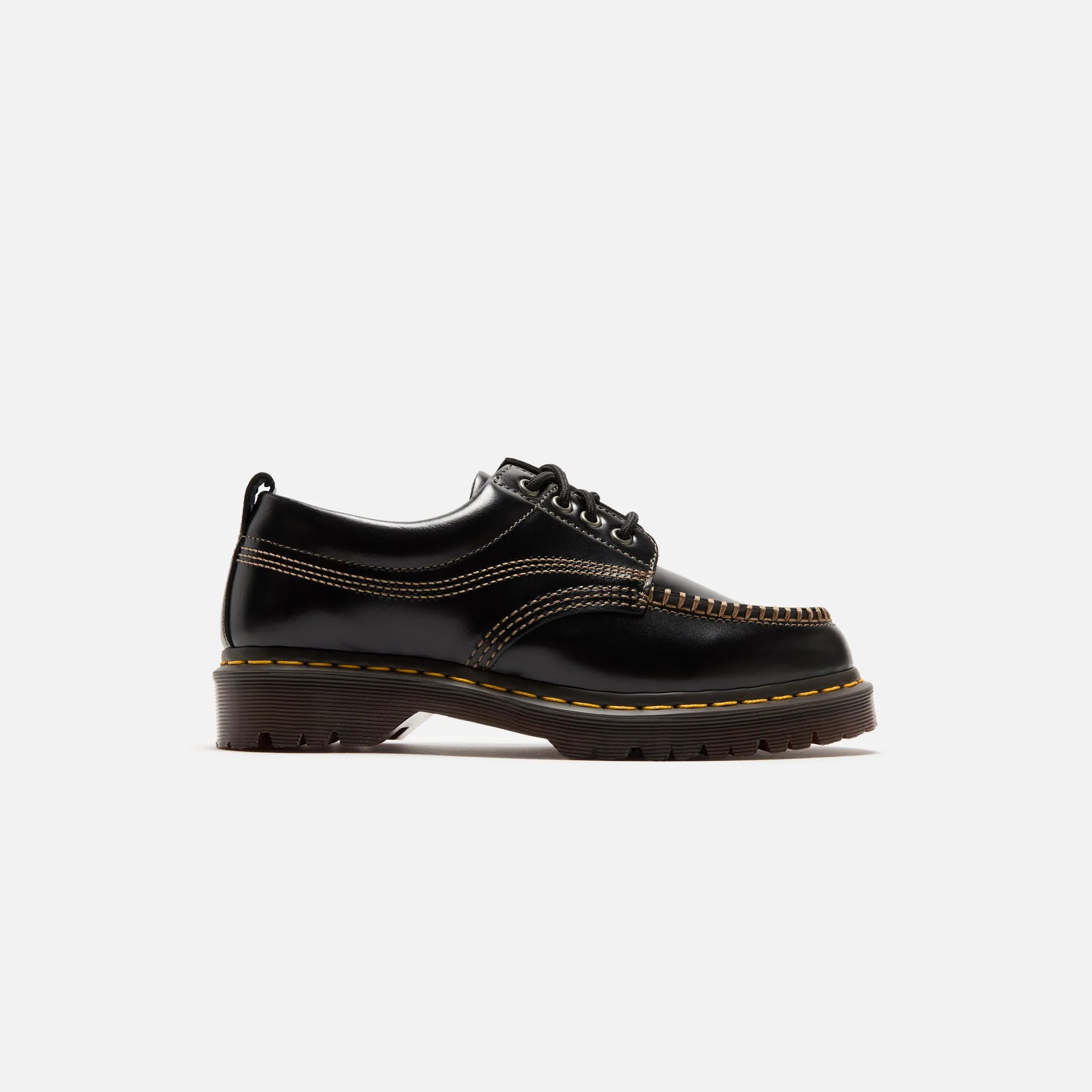 Comfortable Synthetic Buckles Flexible Soleplate Dr. Martens Lowell - Black / Aniline