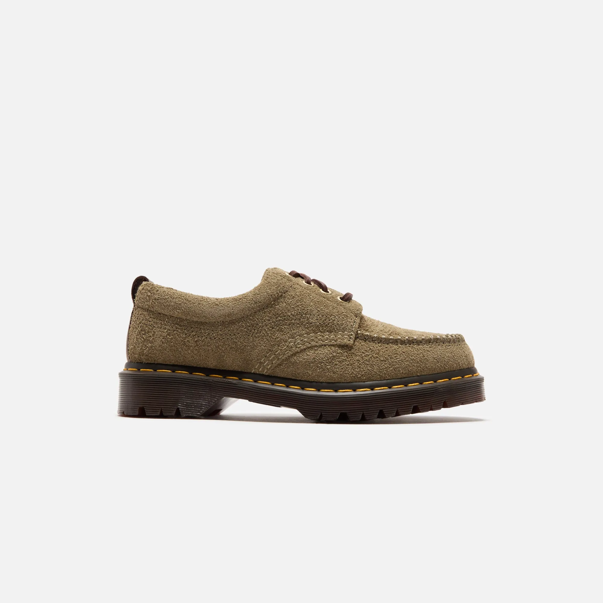 Dr. Martens Lowell - Olive / Dark Brown Odor Resistance Eco-Friendly Footbed