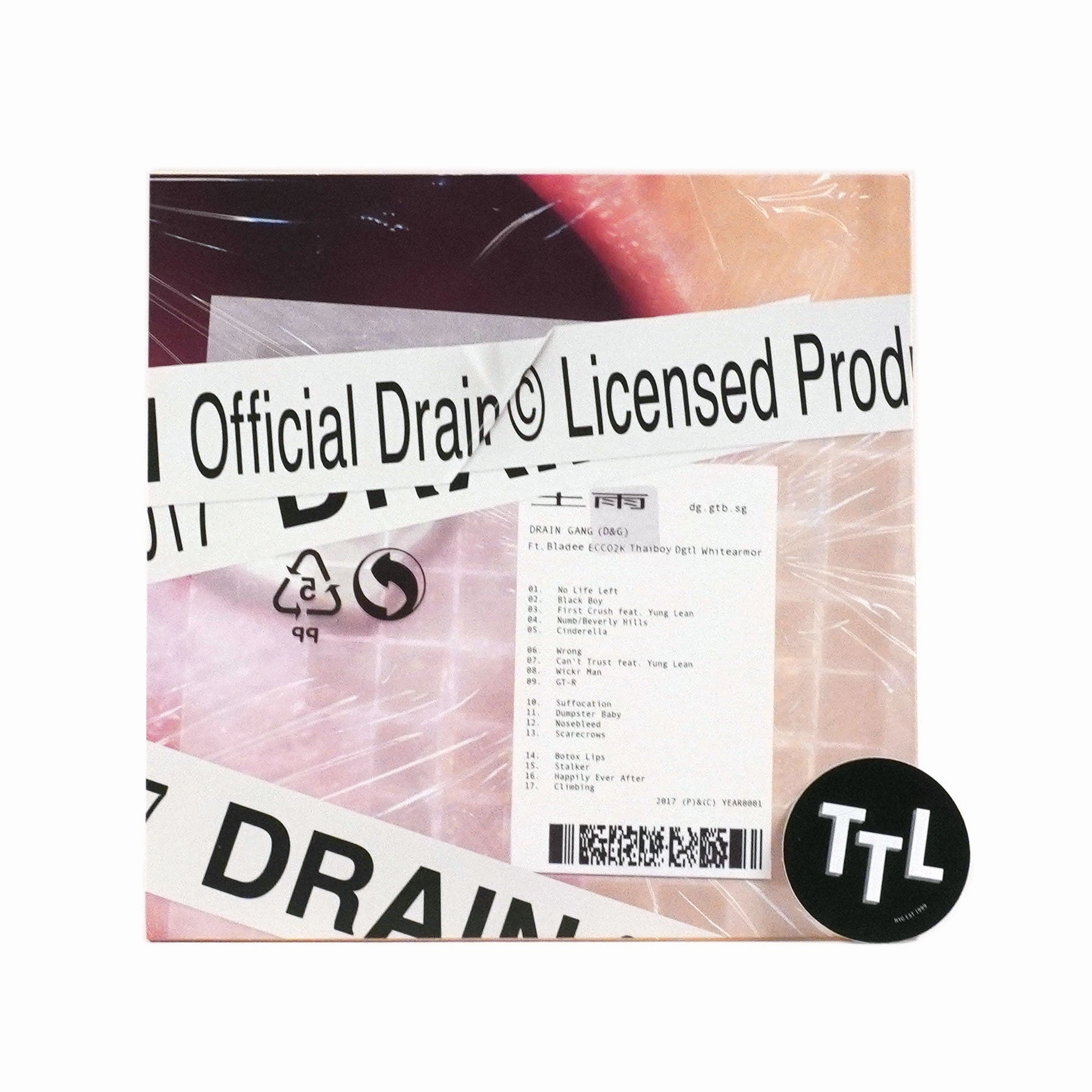 Drain Gang: D&G (Colored Vinyl) Vinyl 2LP