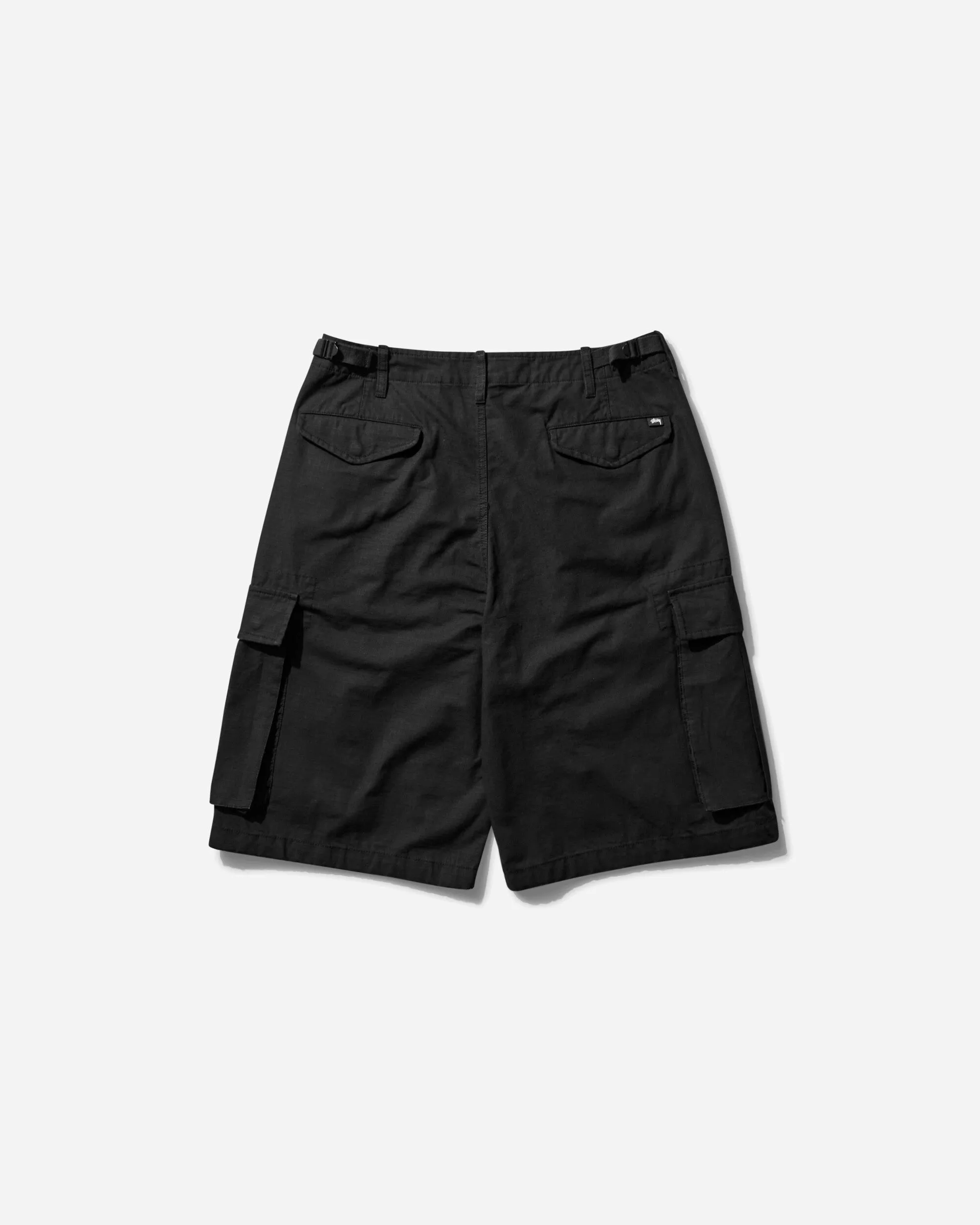 3D Printing Design Men'S Ripstop Cargo Shorts Black