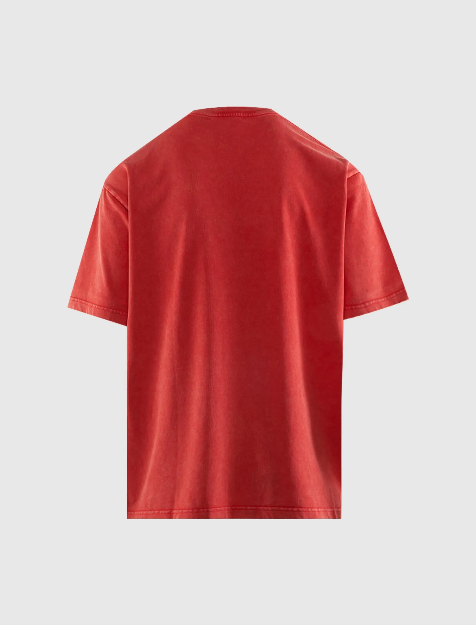 Garment Dyed Logo Tee Trendsetting Design Vibration - Dampening