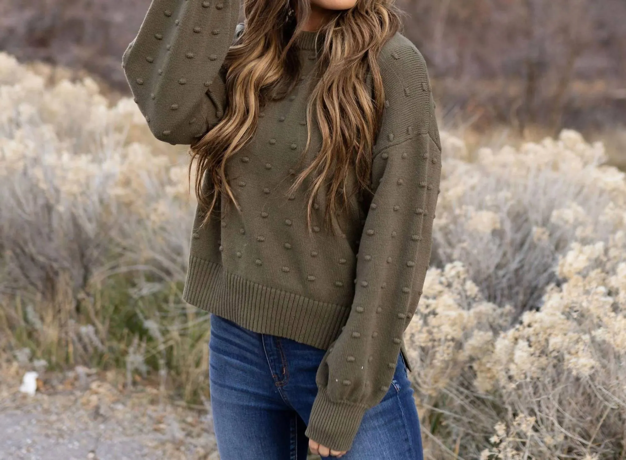 Pull Rêver De Demain En Olive