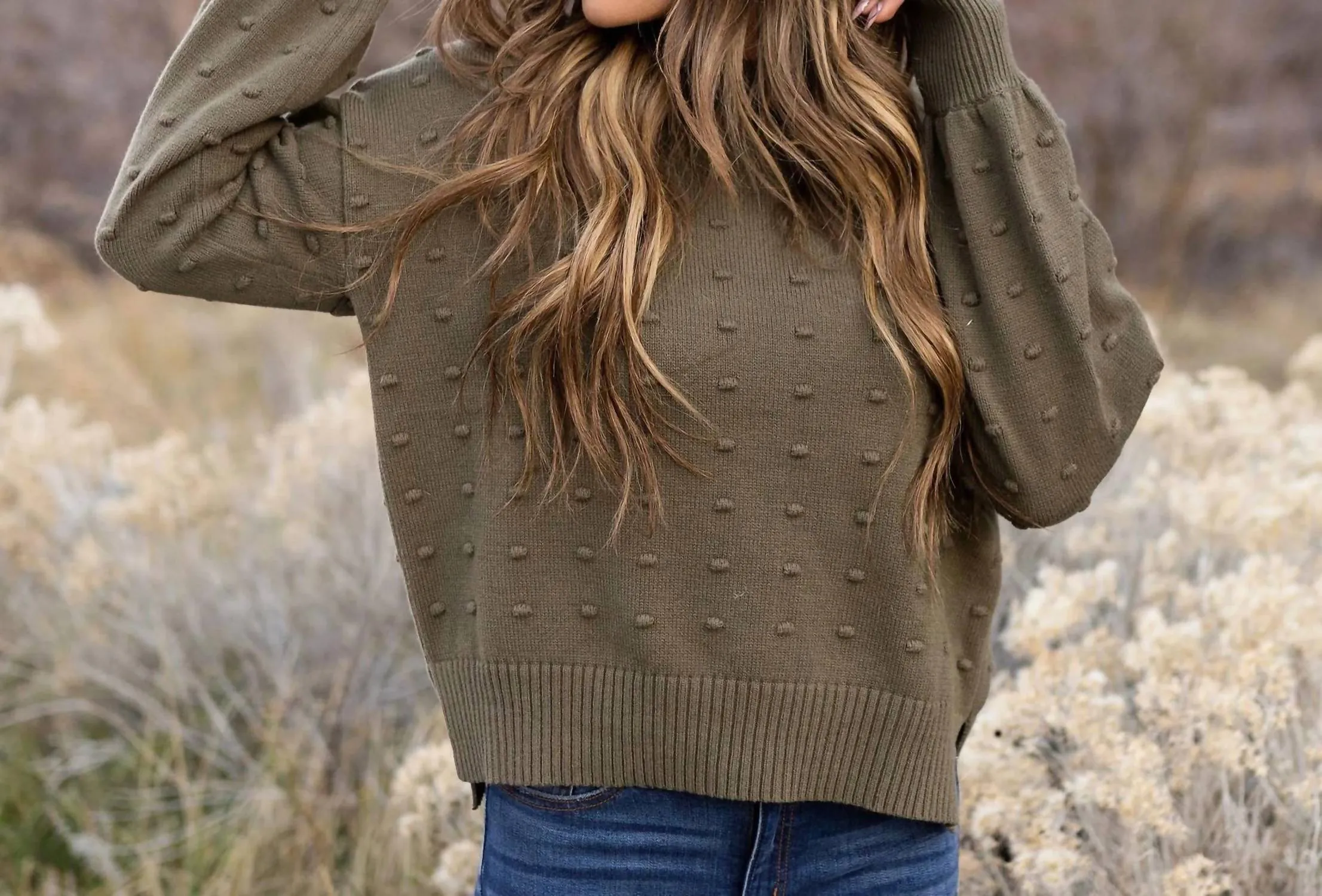 Pull Rêver De Demain En Olive