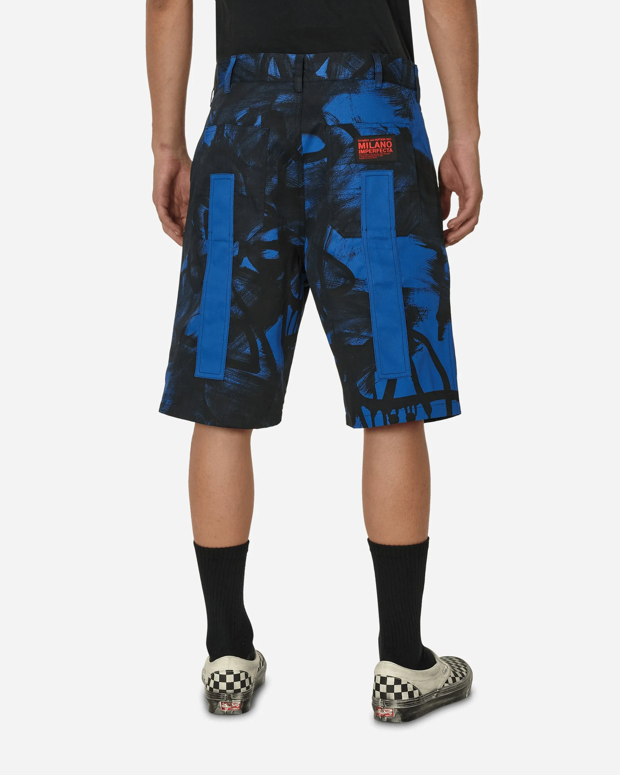 Dumbo Milano Imperfecta Shorts Blue Non Skid Cutting - Edge Technology